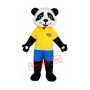Panda Mascot Costumes Yellow T Shirt Free Shipping