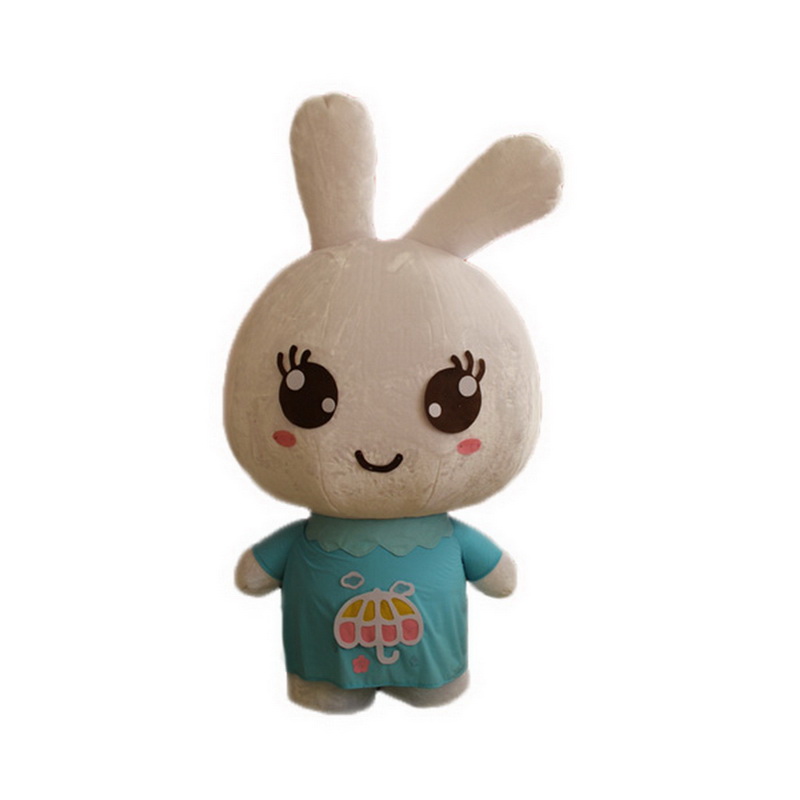 Rabbit Mascot Costumes with Big Head