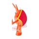 Hot Sale Orange Crab Mascot Costume 