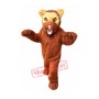 Brwon Wolverine Mascot Costume