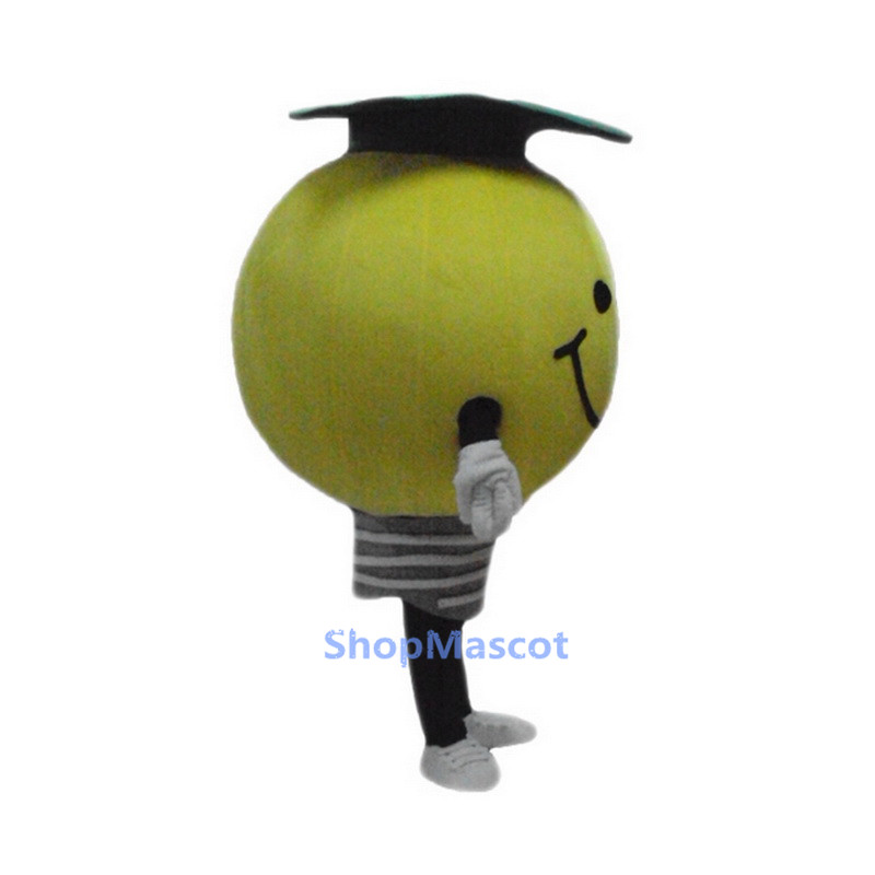 Light Bulb Mascot Costume Free Shipping