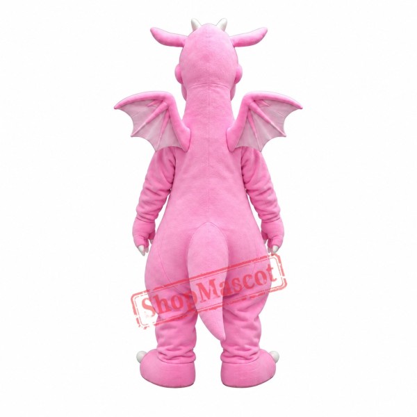 Pink Dragon Mascot Costume Free Shipping Pink Dragon Mascot Costume Free Shipping