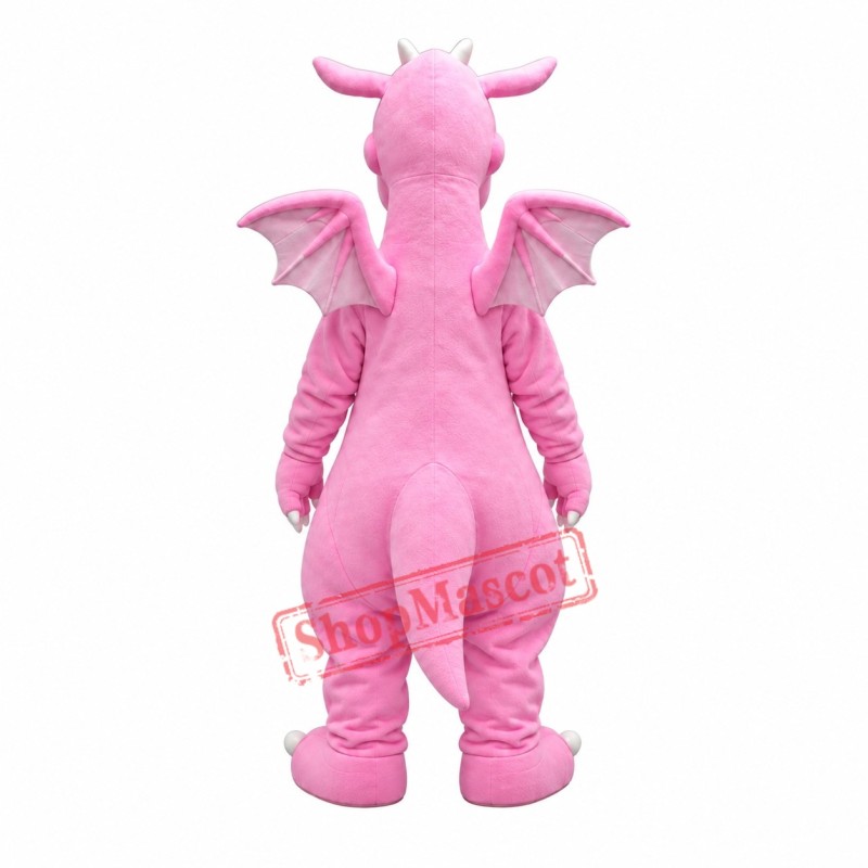 Pink Dragon Mascot Costume Free Shipping Pink Dragon Mascot Costume Free Shipping