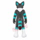 Gray & Blue Husky Mascot Costume Free Shipping Gray & Blue Husky Mascot Costume Free Shipping