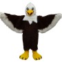 Brown Eagle Long Wool Mascot Costume