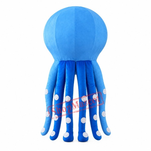 Blue Octopus Mascot Costume Free Shipping