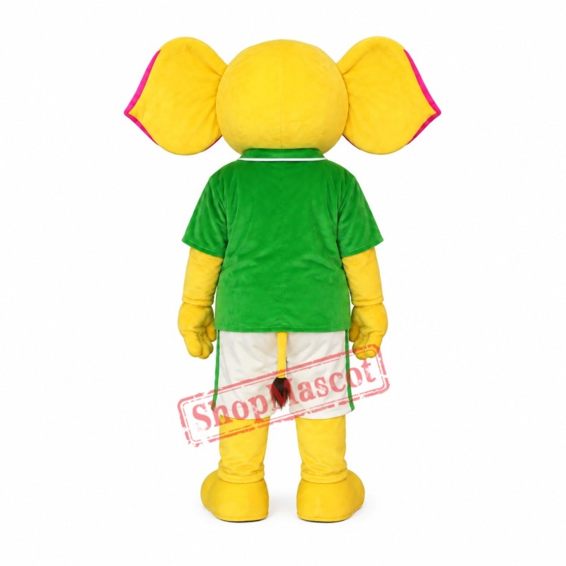 Yellow Elephant Mascot Costume Free Shipping Yellow Elephant Mascot Costume Free Shipping