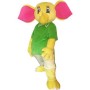 Yellow Elephant Mascot Costume Free Shipping