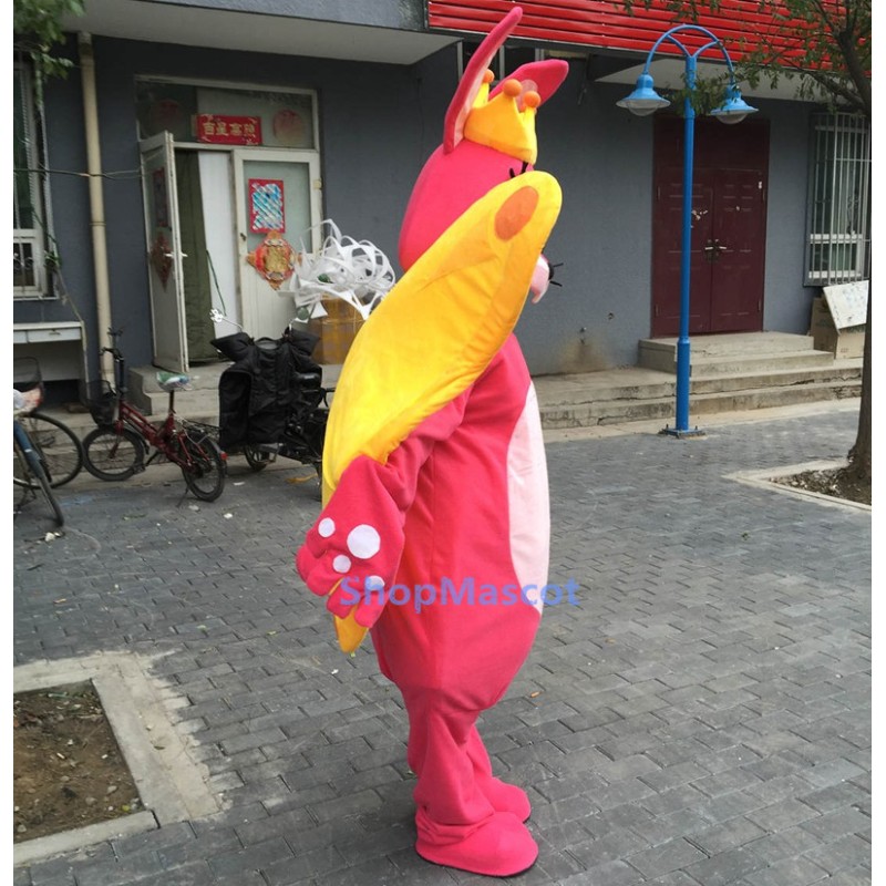 Butterfly Bunny Mascot Costume Free Shipping
