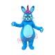 Blue Bunny Rabbit Mascot Costume Free Shipping