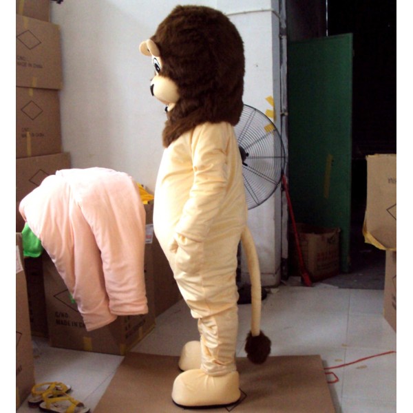 Cartoon Lion Mascot Costume Free Shipping