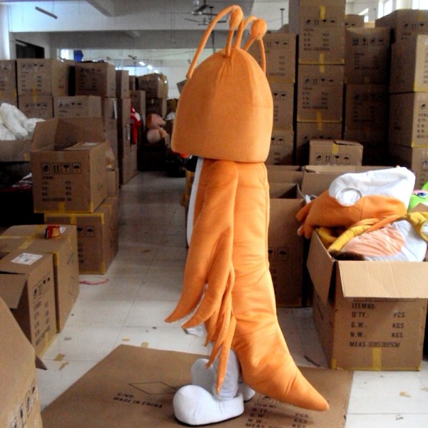 Orange Lobster Mascot Costume Free Shipping