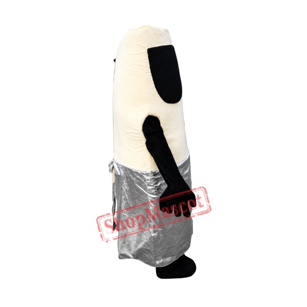Burrito Sliver Sunglasses Mascot Costume Burrito Sliver Sunglasses Mascot Costume