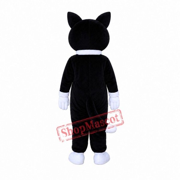 Black White Cat Mascot Costume Black White Cat Mascot Costume