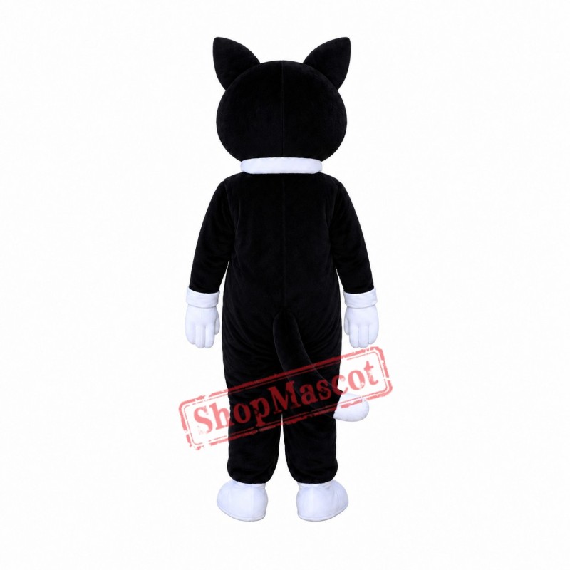 Black White Cat Mascot Costume Black White Cat Mascot Costume
