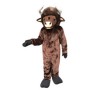 Brown Buffalo Mascot Costume Free Shipping