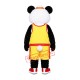 Yellow T shirt Panda Mascot Costume