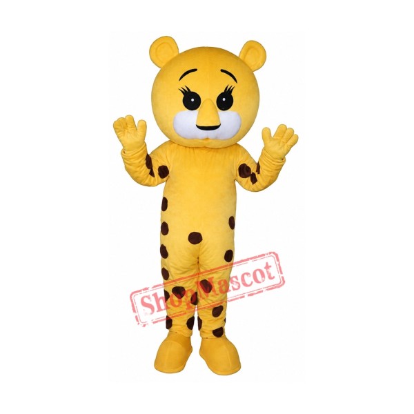 Spotted Tiger Mascot Costume For Adults