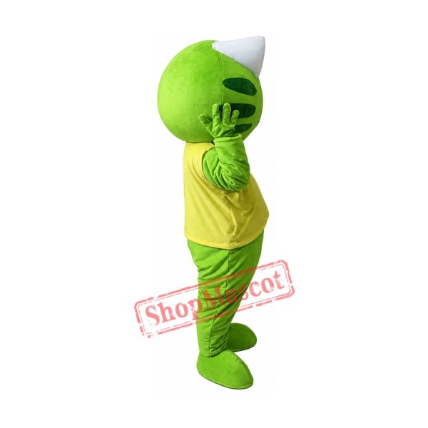 Green Frog Mascot Costume Free Shipping