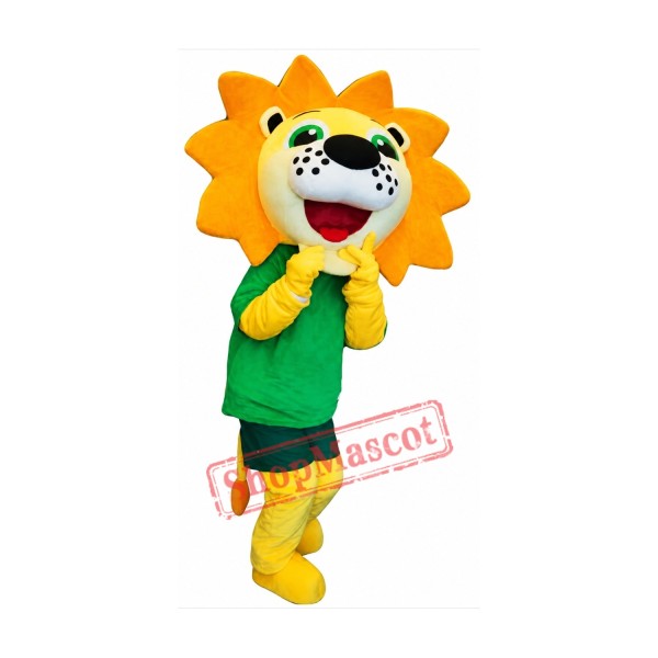 Sunshine Flower Lion Mascot Costume Free Shipping