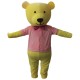 Yellow Bear Mascot Costume Free Shipping