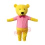Yellow Bear Mascot Costume Free Shipping