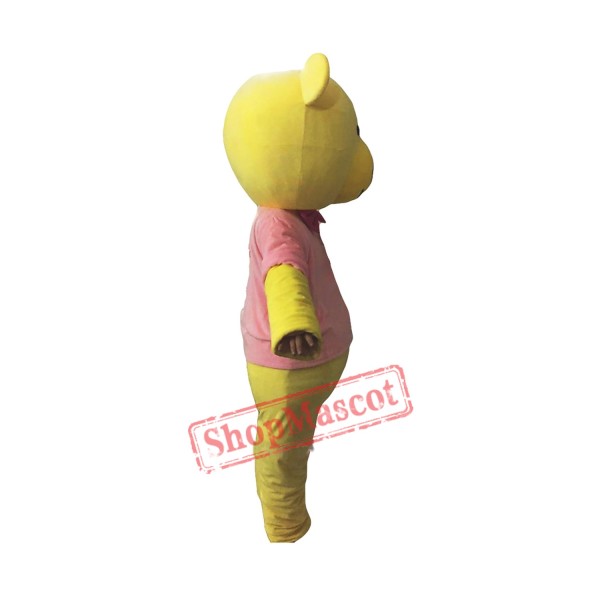 Yellow Bear Mascot Costume Free Shipping Yellow Bear Mascot Costume Free Shipping