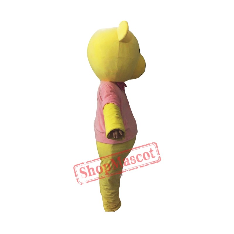 Yellow Bear Mascot Costume Free Shipping Yellow Bear Mascot Costume Free Shipping