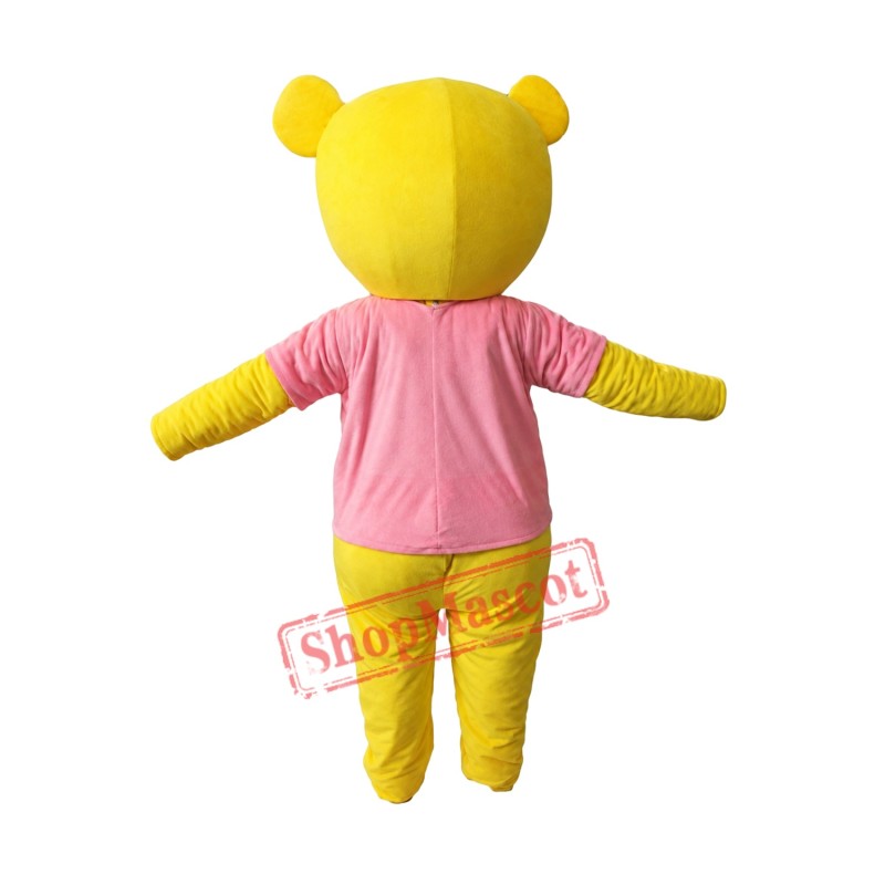 Yellow Bear Mascot Costume Free Shipping Yellow Bear Mascot Costume Free Shipping