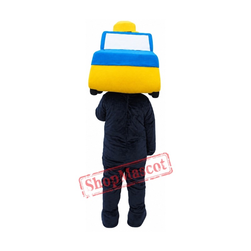 Taxi Car Mascot Costume Free Shipping Taxi Car Mascot Costume Free Shipping
