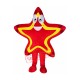 Red Star Mascot Costume Free Shipping