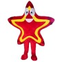 Red Star Mascot Costume Free Shipping