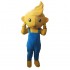 Long Hair Boy Mascot Costumes Cosplay Free Shipping 