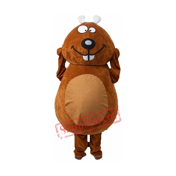 Brown Beaver Mascot Costumes Free Shipping