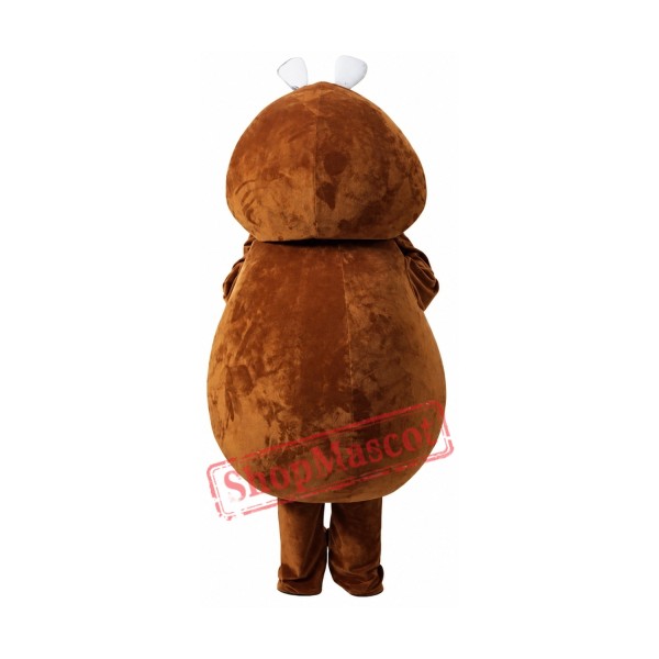 Brown Beaver Mascot Costumes Free Shipping