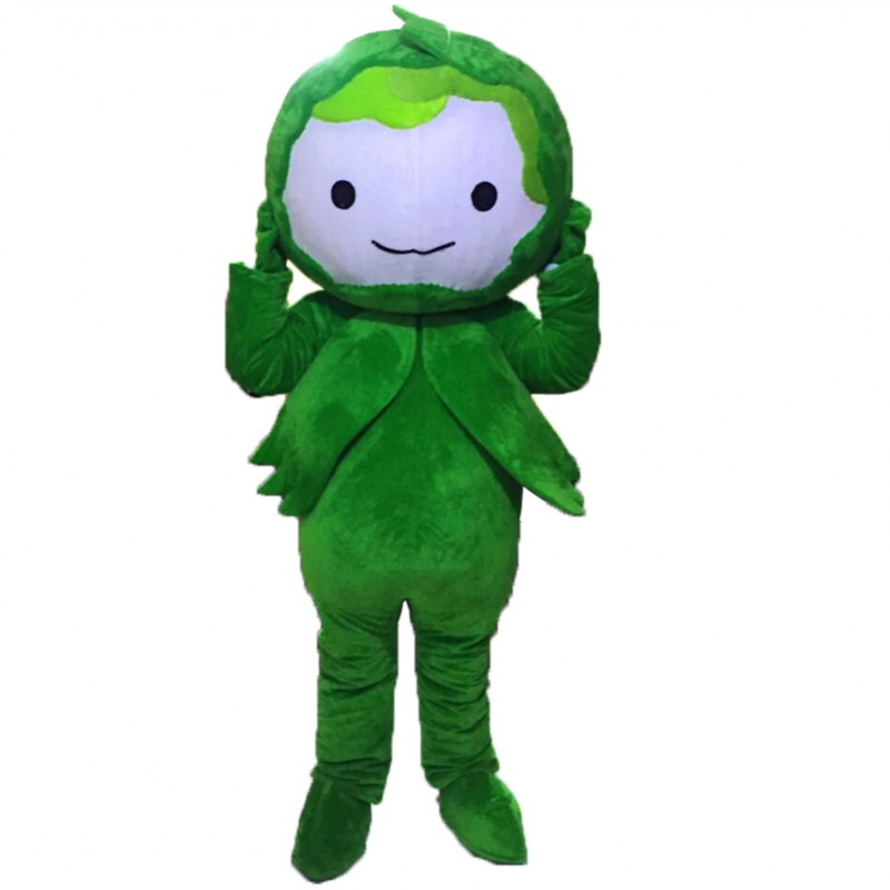 Green Cabbage Mascot Costumes Free Shipping
