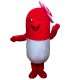 Red  Pill Sister Mascot Costumes Free Shipping