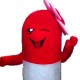 Red  Pill Sister Mascot Costumes Free Shipping