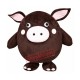 Brown Pig Mascot Costumes Free Shipping