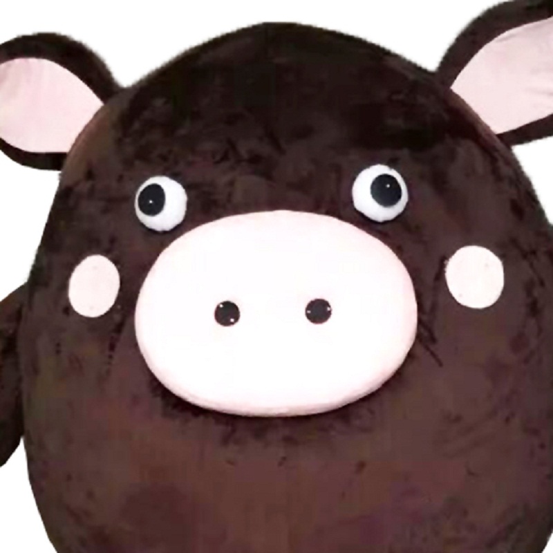 Brown Pig Mascot Costumes Free Shipping