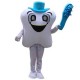 Teeth and Toothbrushes Mascot Costumes