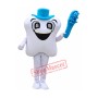 Teeth and Toothbrushes Mascot Costumes