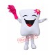 Red Teeth and Toothbrushes Mascot Costumes Red Teeth and Toothbrushes Mascot Costumes