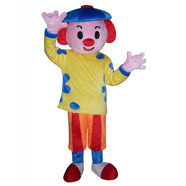Cute Clown Mascot Costume Cartoon Costumes