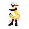 Golden Cobra Snake Mascot Costume