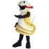 Golden Cobra Snake Mascot Costume