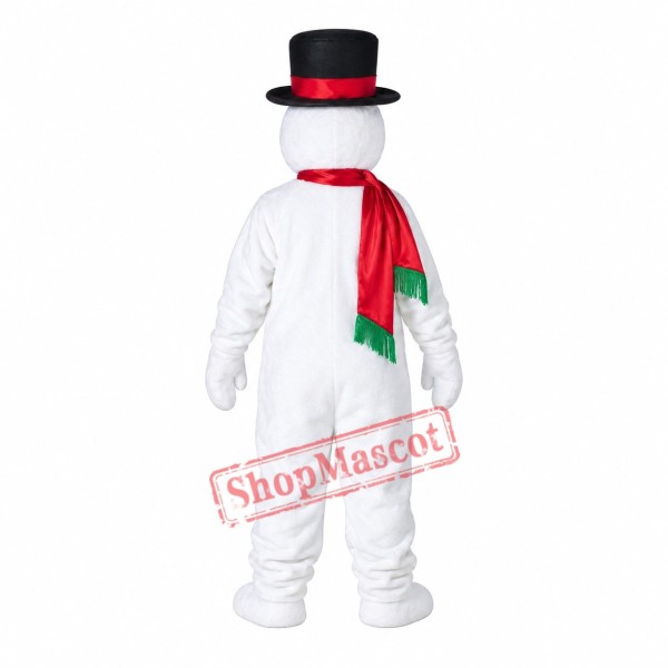 New Snowman Mascot Costume New Snowman Mascot Costume
