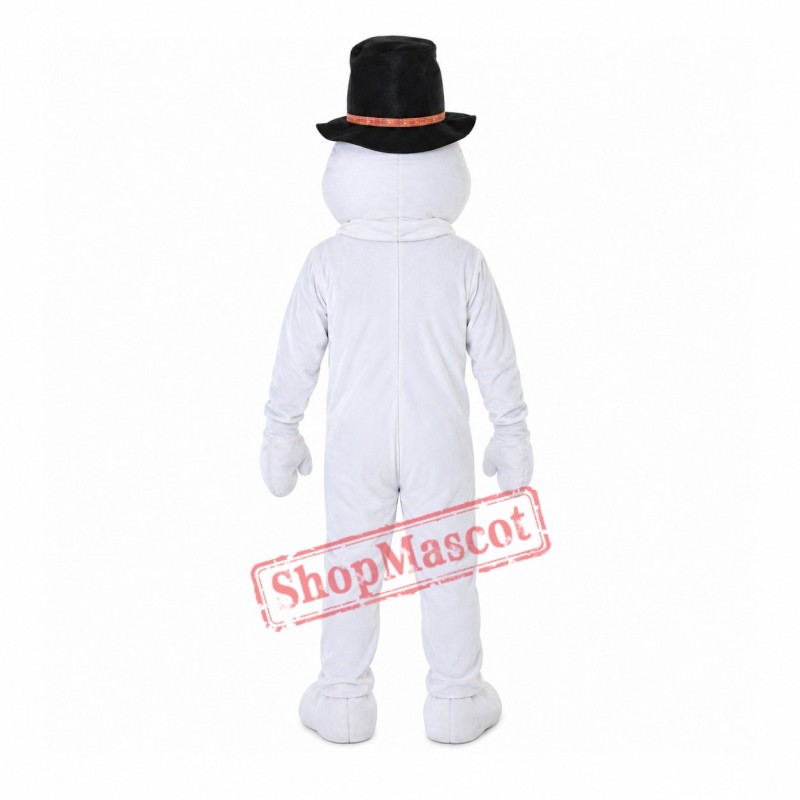 Cartoon Snowman Mascot Costume Cartoon Snowman Mascot Costume