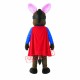 Super Horse Mascot Costume Super Horse Mascot Costume