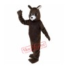 Brown Squirrel Mascot Costume